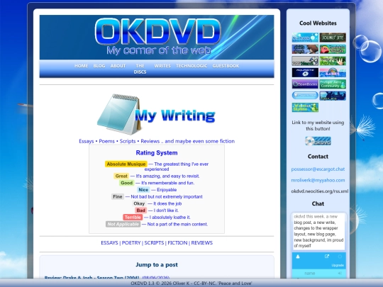 writes screenshot