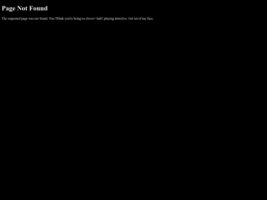 not_found screenshot