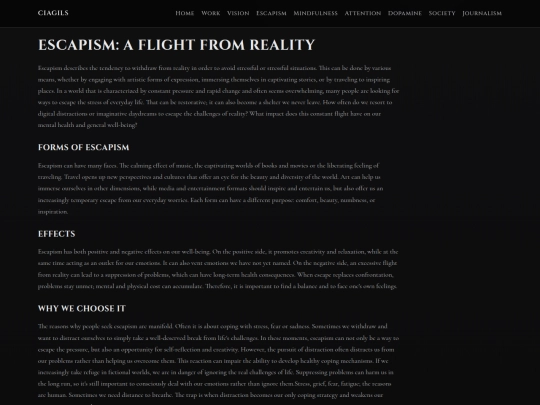 escapism screenshot