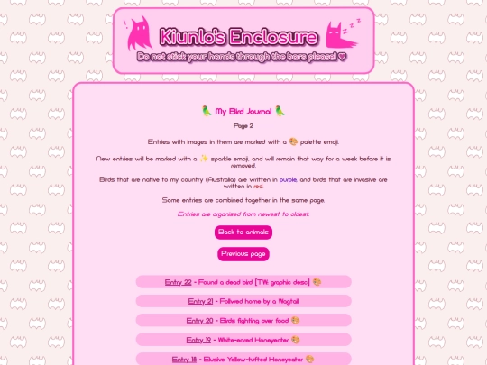 birdblog/page/2 screenshot