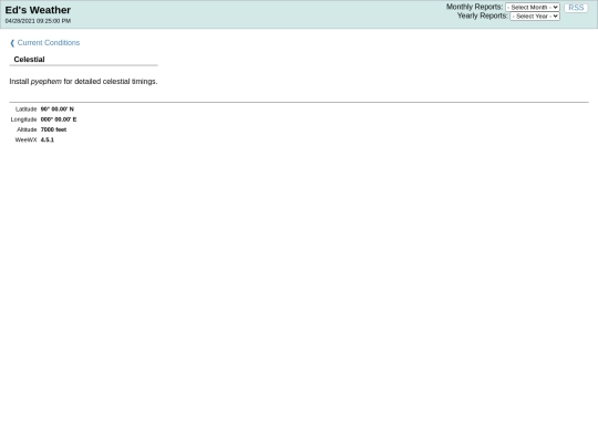 css/celestial screenshot