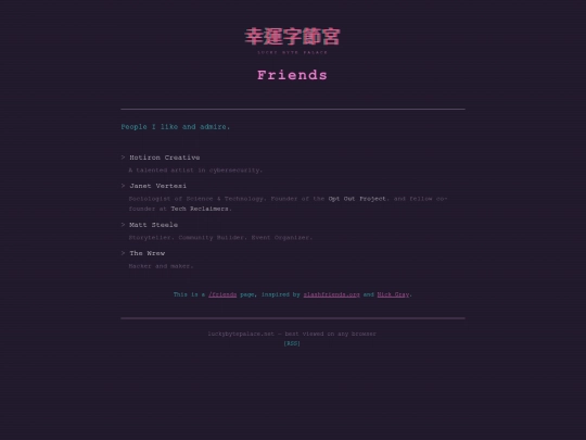 friends screenshot