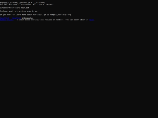 esolangs screenshot