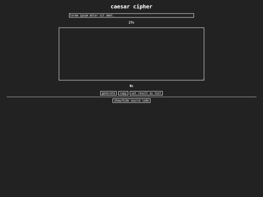 text/caesar_cipher screenshot