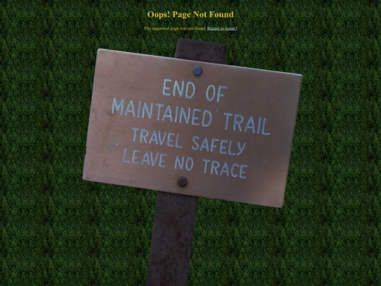 not_found screenshot