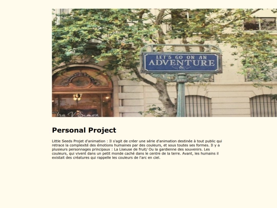 html/personal-project screenshot