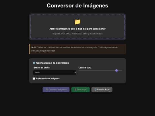 ConvImg screenshot