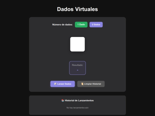 Dados screenshot