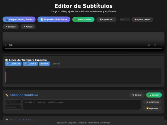 EditSub screenshot