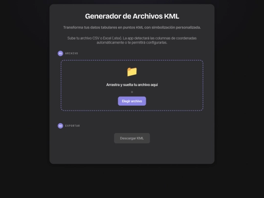 GeneradorKML screenshot
