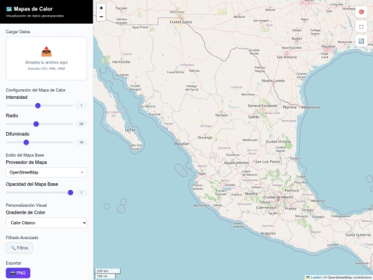 MapCalor screenshot