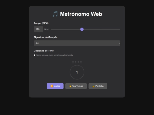 Metronomo screenshot