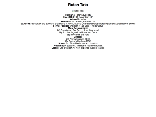 html/ratan tata screenshot