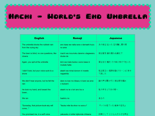worldsendumbrellahachi screenshot