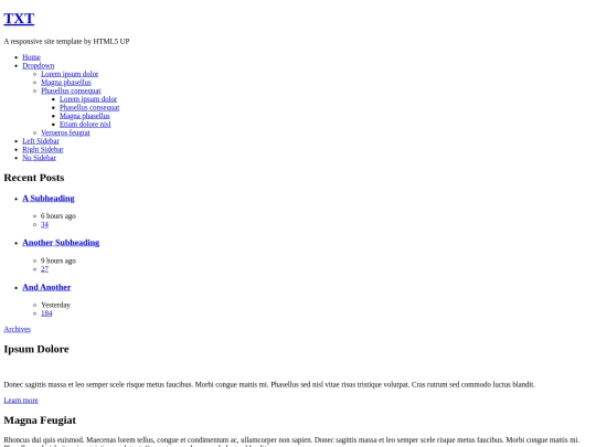left-sidebar screenshot