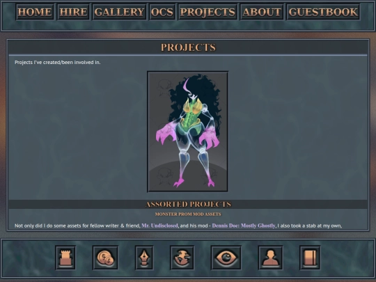 projects/home screenshot