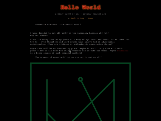 log-001 screenshot