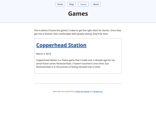 games screenshot
