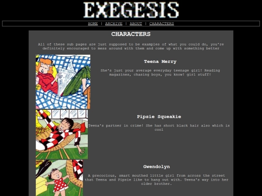 characters screenshot