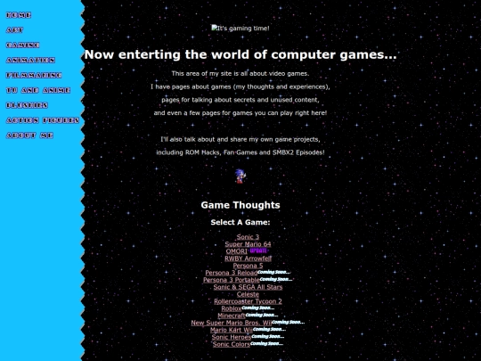 games screenshot
