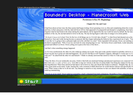 Persistence is Key 01: Beginnings (OLD)/chapter04 screenshot