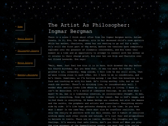 movie essays/sonata screenshot