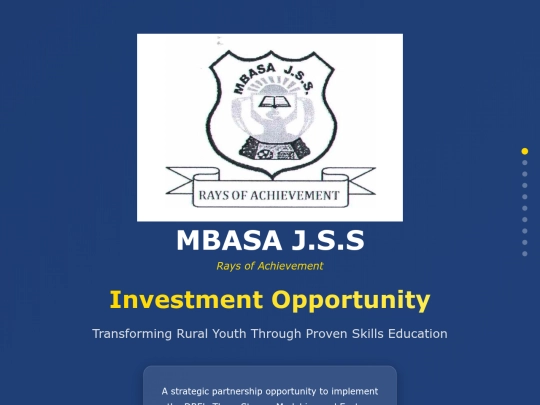 Mbasa-JSS_Presentation screenshot