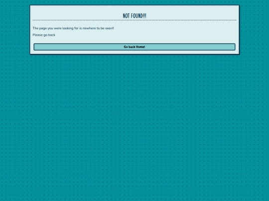 not_found screenshot