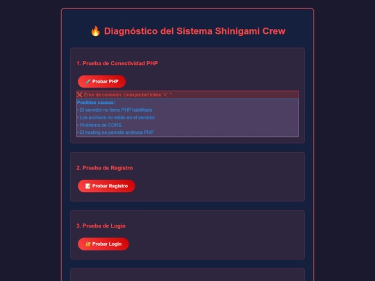 diagnostico screenshot