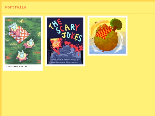 portfolio screenshot
