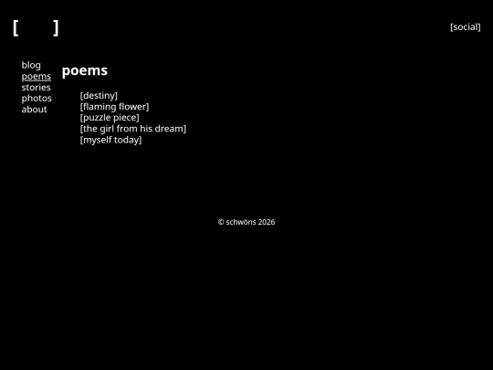 poems screenshot