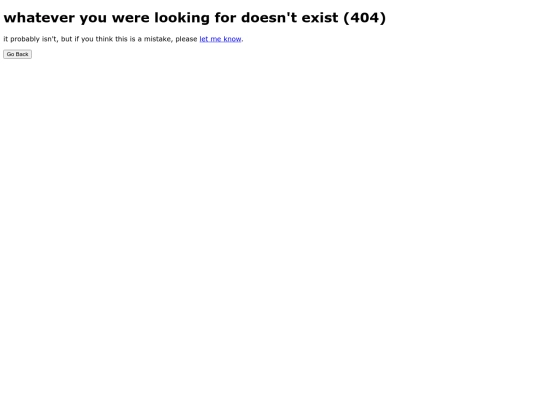 not_found screenshot