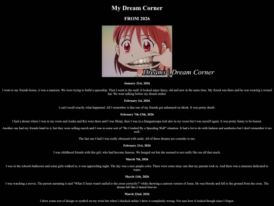 Blogs/dreamcorner26 screenshot