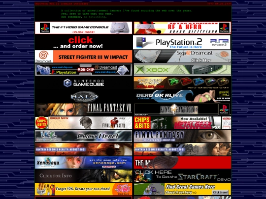 banners screenshot