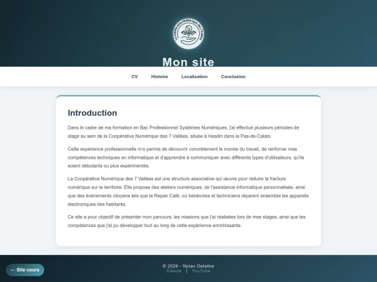 projet screenshot