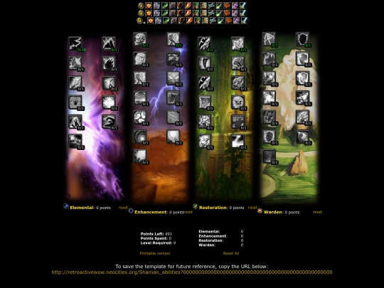 Shaman_abilities screenshot
