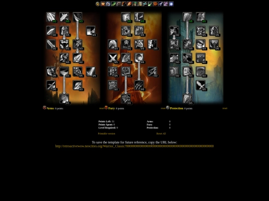 Warrior_Classic screenshot