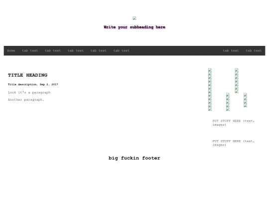 help guides/pagetemplate screenshot