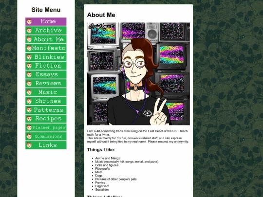 biopage screenshot