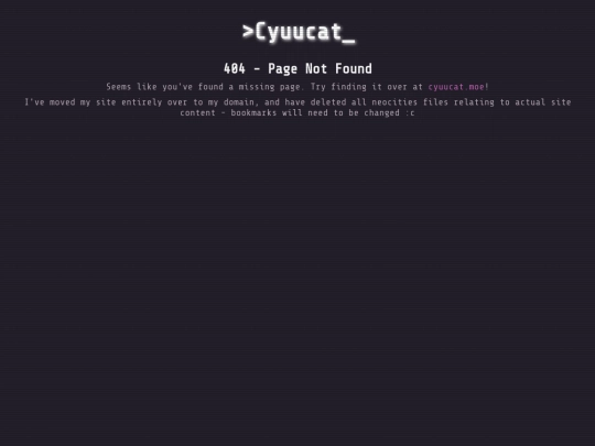 not_found screenshot