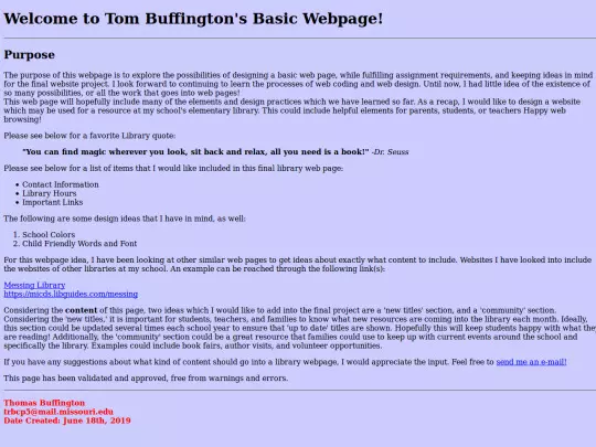 islt_7360/unit3/Basic_Webpage screenshot