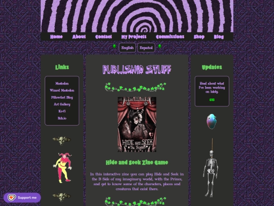 projects screenshot