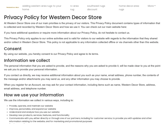 adding-western-area-rugs-to-your-home/privacy-policy screenshot