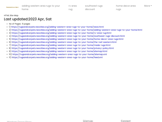 adding-western-area-rugs-to-your-home/sitemap screenshot