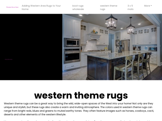 adding-western-interior-aread-design-rug-to-your-home/western-theme-rugs screenshot