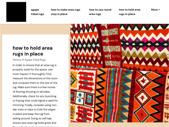 agape-tribal-rugs/how-to-hold-area-rugs-in-place screenshot