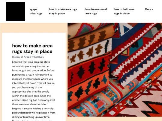 agape-tribal-rugs/how-to-make-area-rugs-stay-in-place screenshot