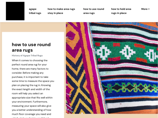agape-tribal-rugs/how-to-use-round-area-rugs screenshot