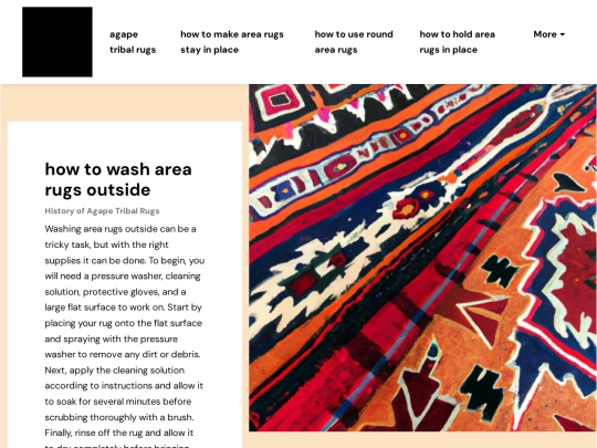 agape-tribal-rugs/how-to-wash-area-rugs-outside screenshot