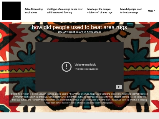 aztec-decorating-inspirations/how-did-people-used-to-beat-area-rugs screenshot